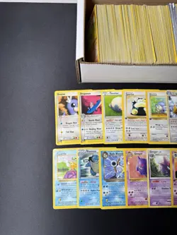 Huge Collection Bulk Lot of 600+ Pokemon Cards Mixed WOTC-XY Vintage HP-DAMAGED - Image 2