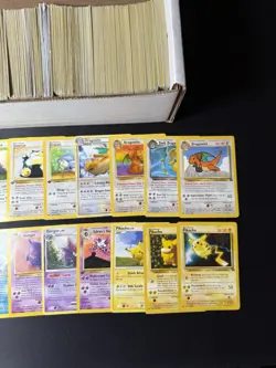 Huge Collection Bulk Lot of 600+ Pokemon Cards Mixed WOTC-XY Vintage HP-DAMAGED - Image 3