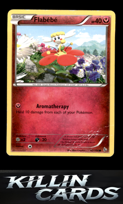 Flabebe (62) 62/106 Pokemon Common XY - Flashfire Card DM - Image 1