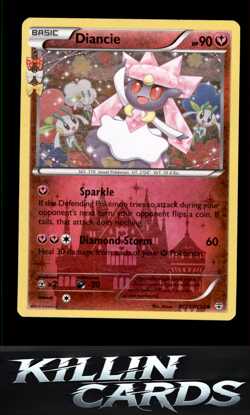 Diancie RC22/RC32 Pokemon Uncommon Generations: Radiant Collection Card LP - Image 1