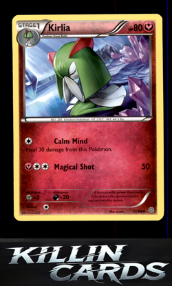 Kirlia 53/98 Pokemon Uncommon XY - Ancient Origins Card LP - Image 1