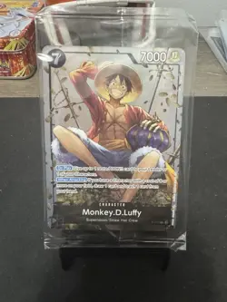 Monkey.D.Luffy (Tin Pack Set Vol. 2) P-075 One Piece Promotion Cards Foil SEALED - Image 1