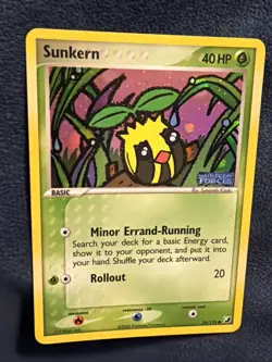 Sunkern 76/115 EX Unseen Forces Stamped Reverse Holo Pokemon Card VLP - Image 1