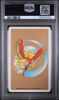 2000 POKEMON GOLD VERSION PLAYING CARDS 7 OF DIAMONDS #012 BUTTERFREE PSA 10 - Image 2