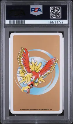 2000 POKEMON GOLD VERSION PLAYING CARDS KING OF DIAMONDS #175 TOGEPI PSA 8 - Image 2