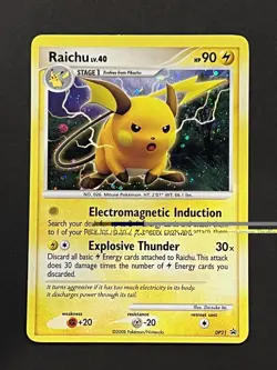 Raichu - DP21 - Pokemon Diamond & Pearl Promo Holo Card - Image 1