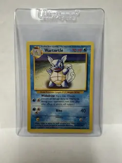Pokemon TCG Wartortle Base Set Regular Card 42/102 - Image 1