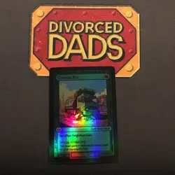 Divorced Dads Court of Chaos Garbage Day - Beast Card HOLO V1 MISPRINT - Image 1