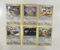 Pokemon TCG Meowth Jungle Card 56/64 Unlimited Common - Image 1