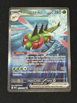 Yanmega ex 228/182 Sv10 Destined Rivals Special Illustration Rare Pokemon TCG NM - Image 1