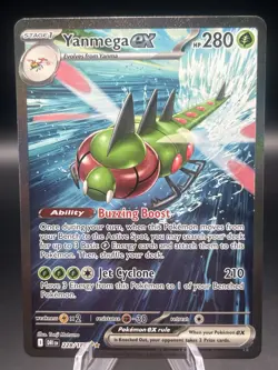 Yanmega ex 228/182 Sv10 Destined Rivals Special Illustration Rare Pokemon TCG - Image 1