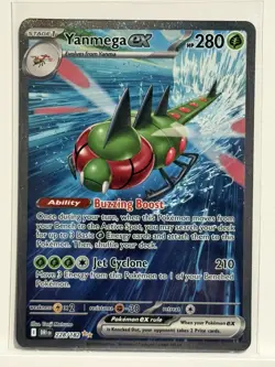 Pokemon TCG Yanmega EX Destined Rivals 228/182 SIR Special Illustration Rare NM - Image 1