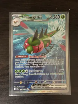 Pokemon TCG Yanmega EX Destined Rivals 228/182 SIR Special Illustration Rare NM - Image 1