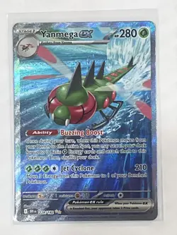 Pokemon TCG: Yanmega ex 228/182 Special Illustration Rare Destined Rivals NM - Image 1