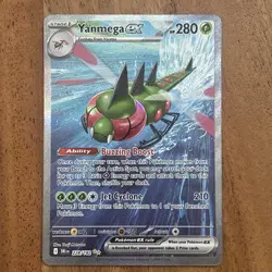 Pokemon TCG Yanmega EX Destined Rivals 228/182 SIR Special Illustration Rare NM - Image 1
