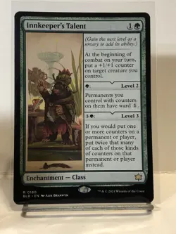 Innkeeper's Talent (Non-foil) Bloomburrow 0180 Rare MTG - Image 1