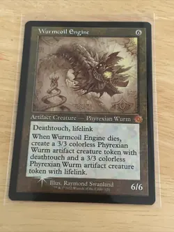 Magic the Gathering-Wurmcoil Engine - The Brothers' War: Retro Frame Artifacts - Image 1