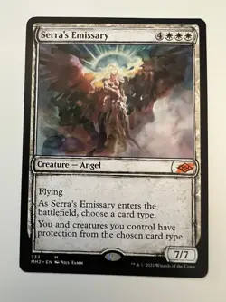 1 x Serra's Emissary - Showcase - Modern Horizons 2 - NM-Mint - MTG - Image 1
