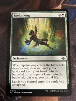 Spelunking The Lost Caverns of Ixalan Regular NM-M Unplayed 0213 - Image 1