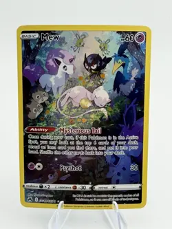 Mew GG10/GG70 Pokemon TCG Crown Zenith Galarian Gallery - Image 1