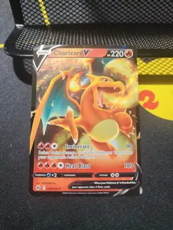 Pokemon TCG Charizard v Crown Zenith Holo Ultra Rare 18/159 - Image 2