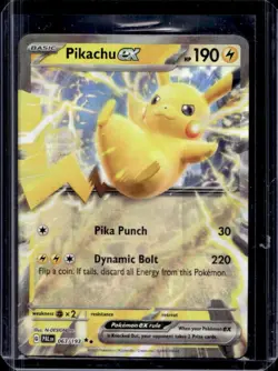 2023 Pokemon SV Paldea Evolved Pikachu ex #063/193 - Image 1