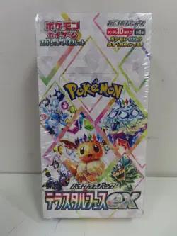 2024 Pokemon Japanese Terastal Fest ex SV8a Factory Sealed Booster Box - Image 1