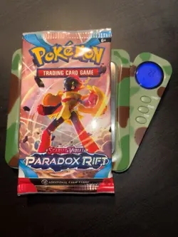 22.7g HEAVY Paradox Rift Booster Pack Pokemon TCG New From ETB Armarouge Art - Image 1