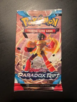 22.7g HEAVY Paradox Rift Booster Pack Pokemon TCG New From ETB Armarouge Art - Image 2