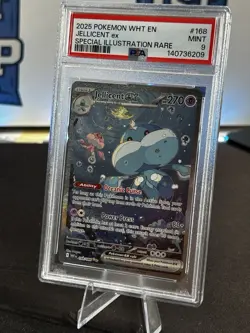 2025 Pokemon White Flare Jellicent #168/086 Special Illustration Rare PSA 10 - Image 3
