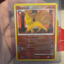 Vulpix (Shiny) SH6-12 Platinum Reverse Holo Shiny Rare Pokemon TCG 60 HP - Image 5