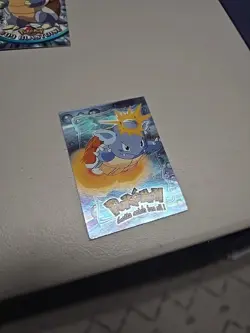 2000 Topps Chrome Pokemon #8 Wartortle Holo Foil - Image 1