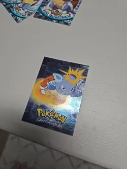 2000 Topps Chrome Pokemon #8 Wartortle Holo Foil - Image 2