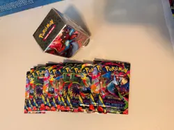 Pokemon Phantasmal Flames 12 packs like 2 booster bundles sealed unweighed w box - Image 1
