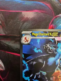 Mega Charizard X Ex #125 Pokemon Phantasmal Flames FROM UPC SLEEVED TOP LOADED! - Image 4