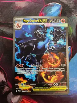 Mega Charizard X Ex #125 Pokemon Phantasmal Flames FROM UPC SLEEVED TOP LOADED! - Image 5