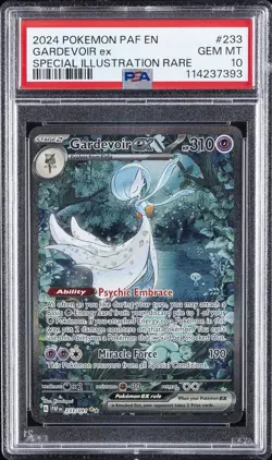 2024 POKEMON PAF EN-PALDEAN FATES SPECIAL ILLUSTRATION RARE GARDEVOIR EX PSA 10 - Image 1