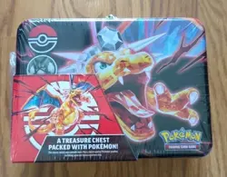Pokemon TCG - Charizard Collectors Chest Lunchbox Tin BRAND NEW / SEALED - Image 2