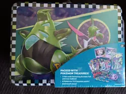 Pokemon Scarlet & Violet Collector Chest Lunch Box (New Sealed) - Image 1