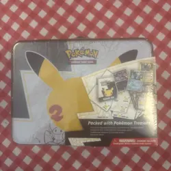 Pokemon TCG Celebrations 25th Anniversary Collector Chest Lunch Box Sealed - Image 1