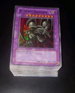 YU-GI-OH! Lot Of Damaged Cards B. Skull Dragon Dark Magician Mirror Force - Image 2