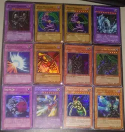 YU-GI-OH! Lot Of Damaged Cards B. Skull Dragon Dark Magician Mirror Force - Image 3