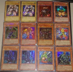 YU-GI-OH! Lot Of Damaged Cards B. Skull Dragon Dark Magician Mirror Force - Image 4