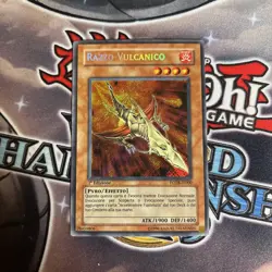 Volcanic Rocket FOTB-EN000 Secret Rare 1st Edition Yugioh Italian LP (VST) - Image 1