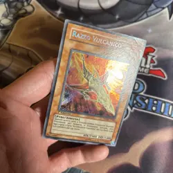 Volcanic Rocket FOTB-EN000 Secret Rare 1st Edition Yugioh Italian LP (VST) - Image 3