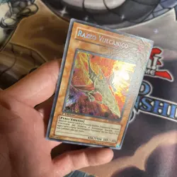 Volcanic Rocket FOTB-EN000 Secret Rare 1st Edition Yugioh Italian LP (VST) - Image 4