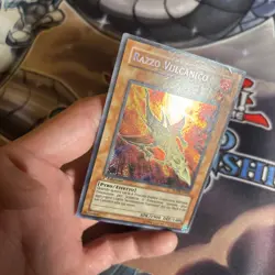 Volcanic Rocket FOTB-EN000 Secret Rare 1st Edition Yugioh Italian LP (VST) - Image 5