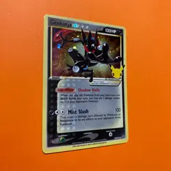 Greninja Gold Star Promo SWSH144 Pokemon Card Sword Shield Promo NM 25th 144 - Image 3