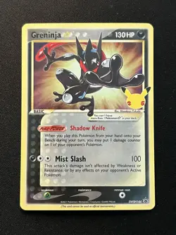Pokemon TCG: Greninja Gold Star - SWSH144 - Sword & Shield Promo - LP/NM - Image 1