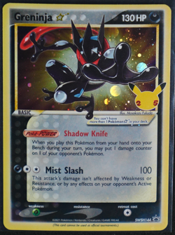 Greninja Gold Star Holo Promo #SWSH144 SWSH Sword & Shield NM - Image 1